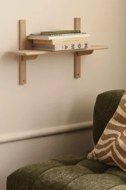 Ellos Reoler Og Opbevaring>Home Væghylde Albin 60 cm Beige