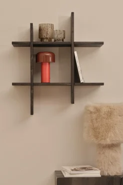 Ellos Reoler Og Opbevaring>Home Væghylde Cross Brun