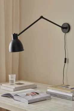 Ellos Væglamper>Home Væglampe Colin Mat sort