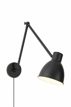 Ellos Væglamper>Home Væglampe Colin Mat sort