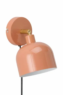 Ellos Home Væglampe Glossy Brunrosa Hot