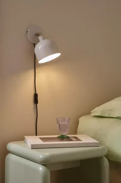 Ellos Home Væglampe Glossy Sand