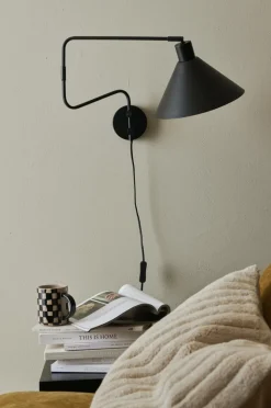 Ellos Home Væglampe Jonis Sort New