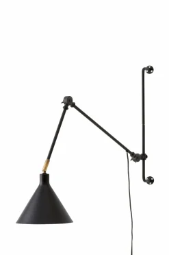 Ellos Home Væglampe Jordan Lille Sort/sort ledning Discount