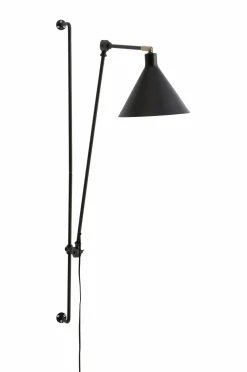 Ellos Home Væglampe Jordan Stor Sort/sort ledning Best