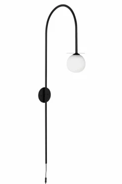 Ellos Home Væglampe Milo Black mdf/metal Hot