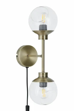 Ellos Home Væglampe Sinna Antique brass New