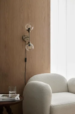 Ellos Home Væglampe Sinna Antique brass New