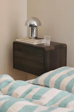 Ellos Home Vægmonteret sengebord Mylissa Brun Sale