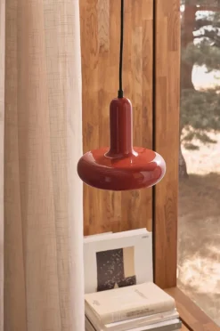 Ellos Pendler>Home Vindueslampe Ebba Lys rød