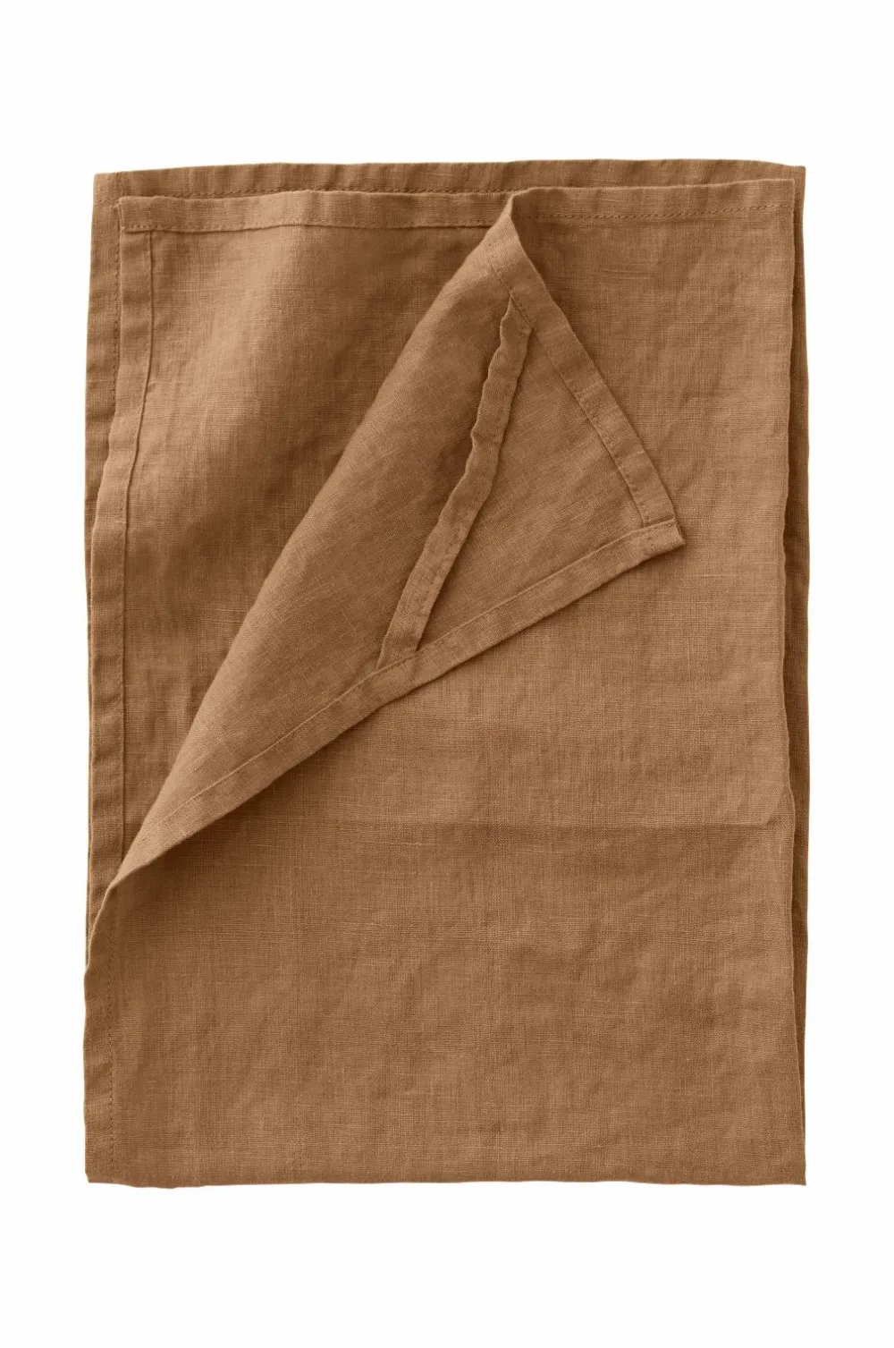 Ellos Køkkentekstiler>Home Viskestykke Malva i 100% hør Guldbrun