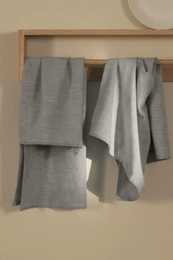 Ellos Køkkentekstiler>Home Viskestykke Ramona Uni 2-pak Brun