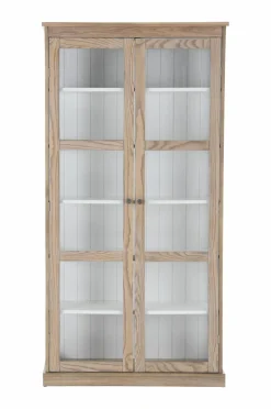 Ellos Reoler Og Opbevaring>Home Vitrineskab Wilma Soap finish Natur Birk