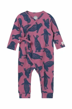 Ellos Milly & Willy Pyjamasoverall Lo Vinrødmønstret Best