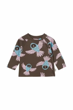 Ellos Trøjer>Milly & Willy Sæt Zoe Mørkegråmønstret