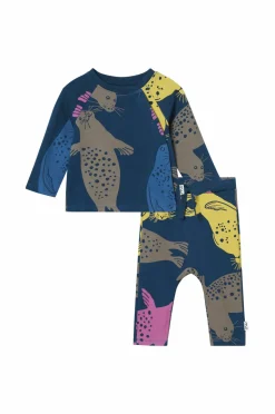 Ellos Milly & Willy Sæt Zoe Blåmønstret Best