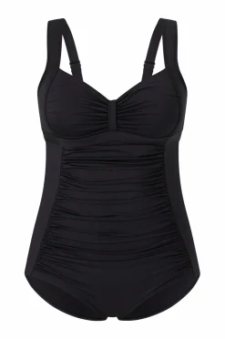 Ellos Plus collection Badedragt med formende effekt Sort Clearance