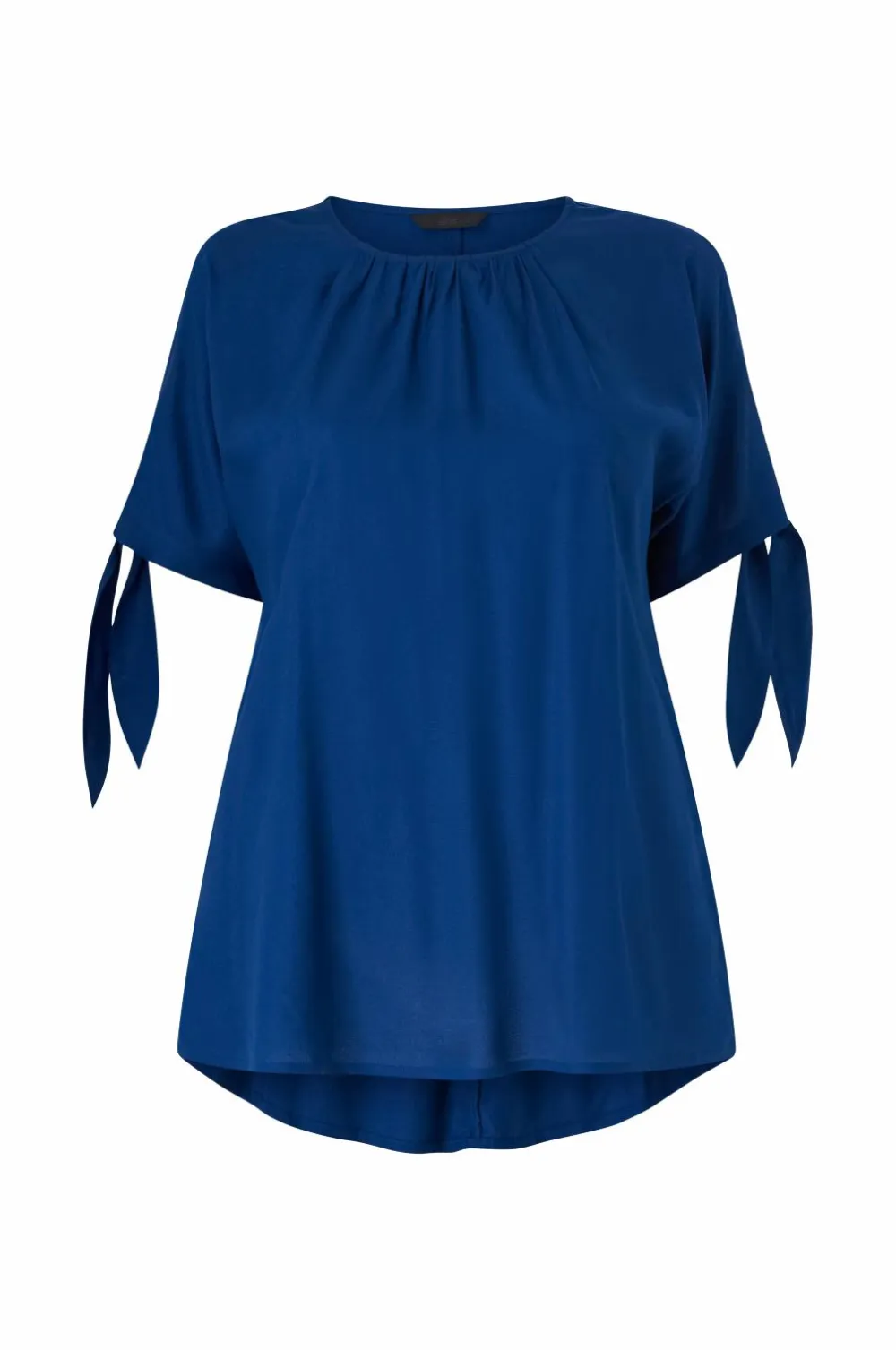 Ellos Tunikaer|Skjorter & Bluser>Plus collection Tunika med korte ærmer Blå