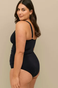 Ellos Plus collection Badedragt med shaping-effekt Sort Clearance