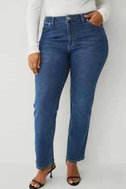 Ellos Jeans>Plus collection Jeans Straight Mid blue