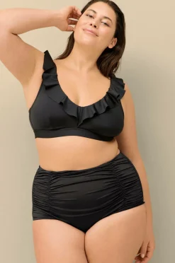 Ellos Plus collection Blød bikini-bh Sort Sale