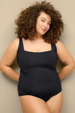 Ellos Plus collection Badedragt med formende effekt Sort Best