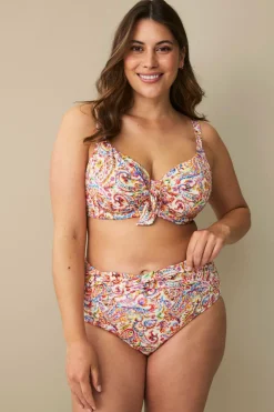 Ellos Bikinier & Bikinidele>Plus collection Bikini-BH med bøjle Paisley