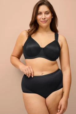 Ellos Plus collection Bh med bøjler Savannah Sort Outlet