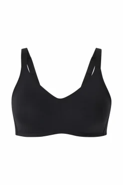 Ellos Plus collection Blød BH i mikrofiber Sort Discount