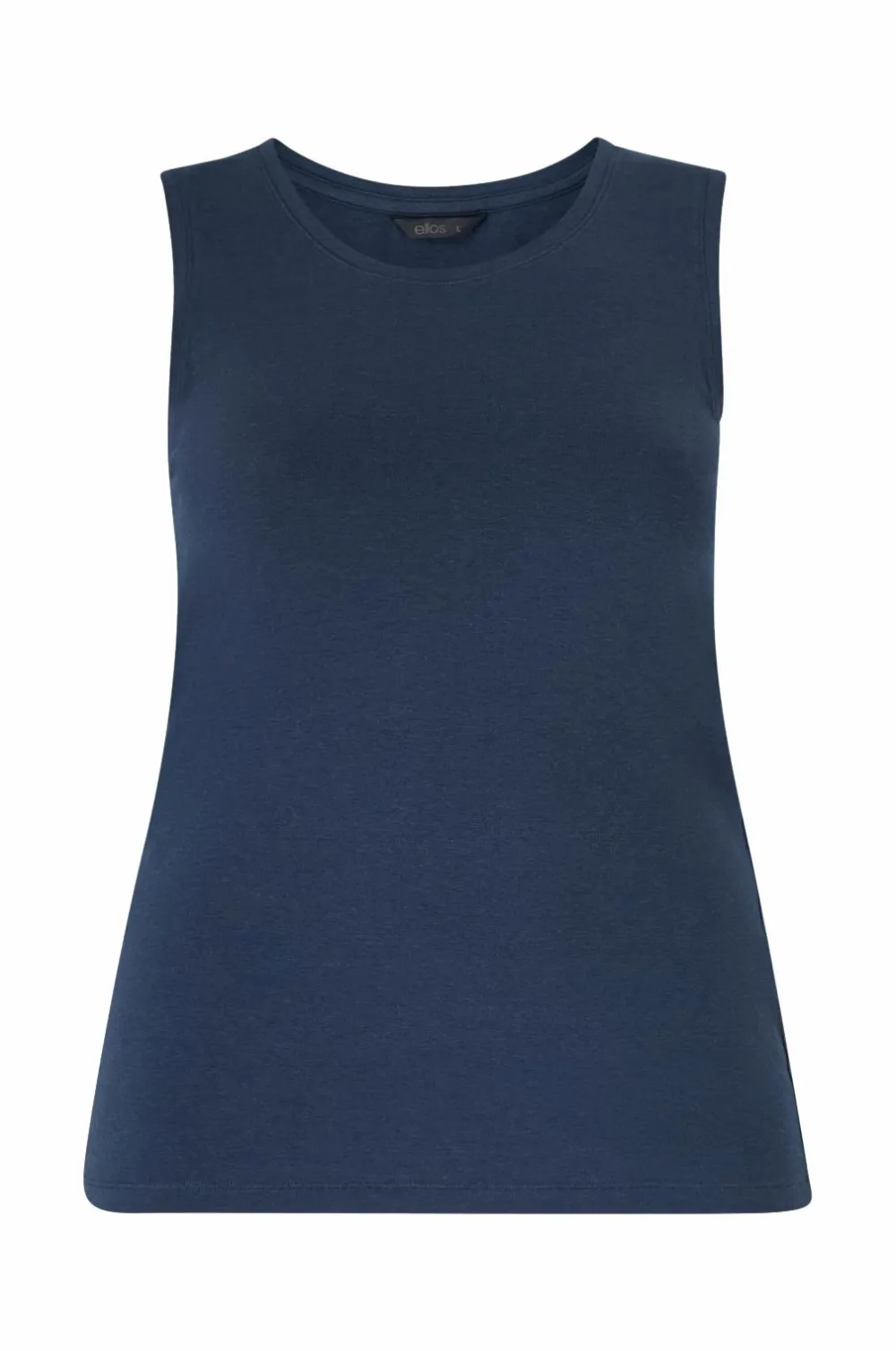Ellos Toppe & Tank-Toppe>Plus collection Undertrøje i bomuld/viskose Marin