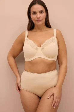 Ellos Bh'Er>Plus collection Bøjle-bh med bløde, upolstrede skåle Beige