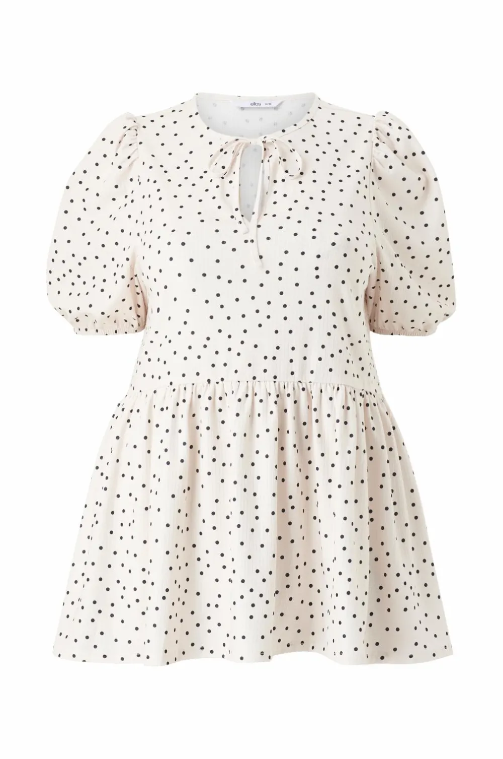 Ellos Tunikaer>Plus collection Tunika Paula Hvid/sort