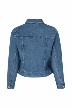 Ellos Plus collection Cowboyjakke Blå Discount