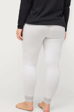 Ellos Plus collection Leggings med en blonde Hvid