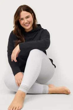 Ellos Plus collection Leggings med en blonde Hvid