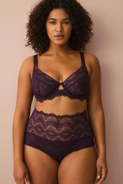Ellos Plus collection Bh med bøjler i blonde lilla