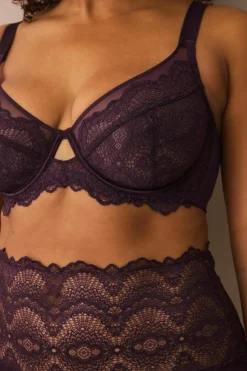 Ellos Plus collection Bh med bøjler i blonde lilla