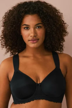 Ellos Bh'Er>Plus collection Bh med bøjler Sort