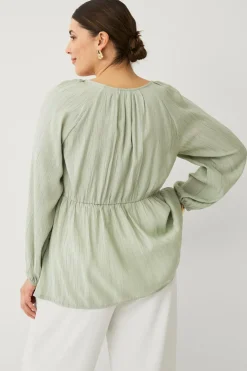 Ellos Plus collection Bluse med kittel Online