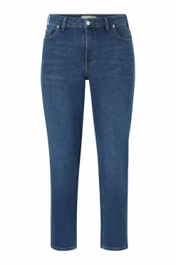 Ellos Plus collection Morjeans Mid blue wash Online