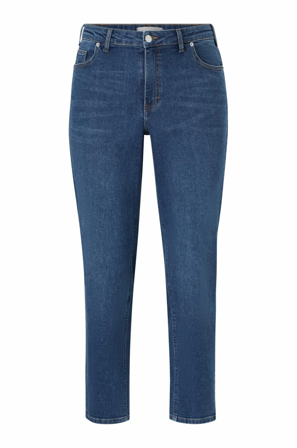 Ellos Plus collection Morjeans Mid blue wash Online