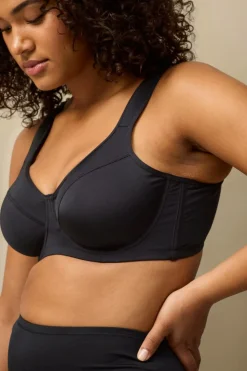 Ellos Plus collection Bikini-BH med bøjle Sort New