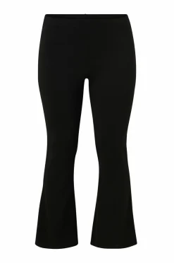 Ellos Plus collection Kraftige leggings med bootcut Sort Discount