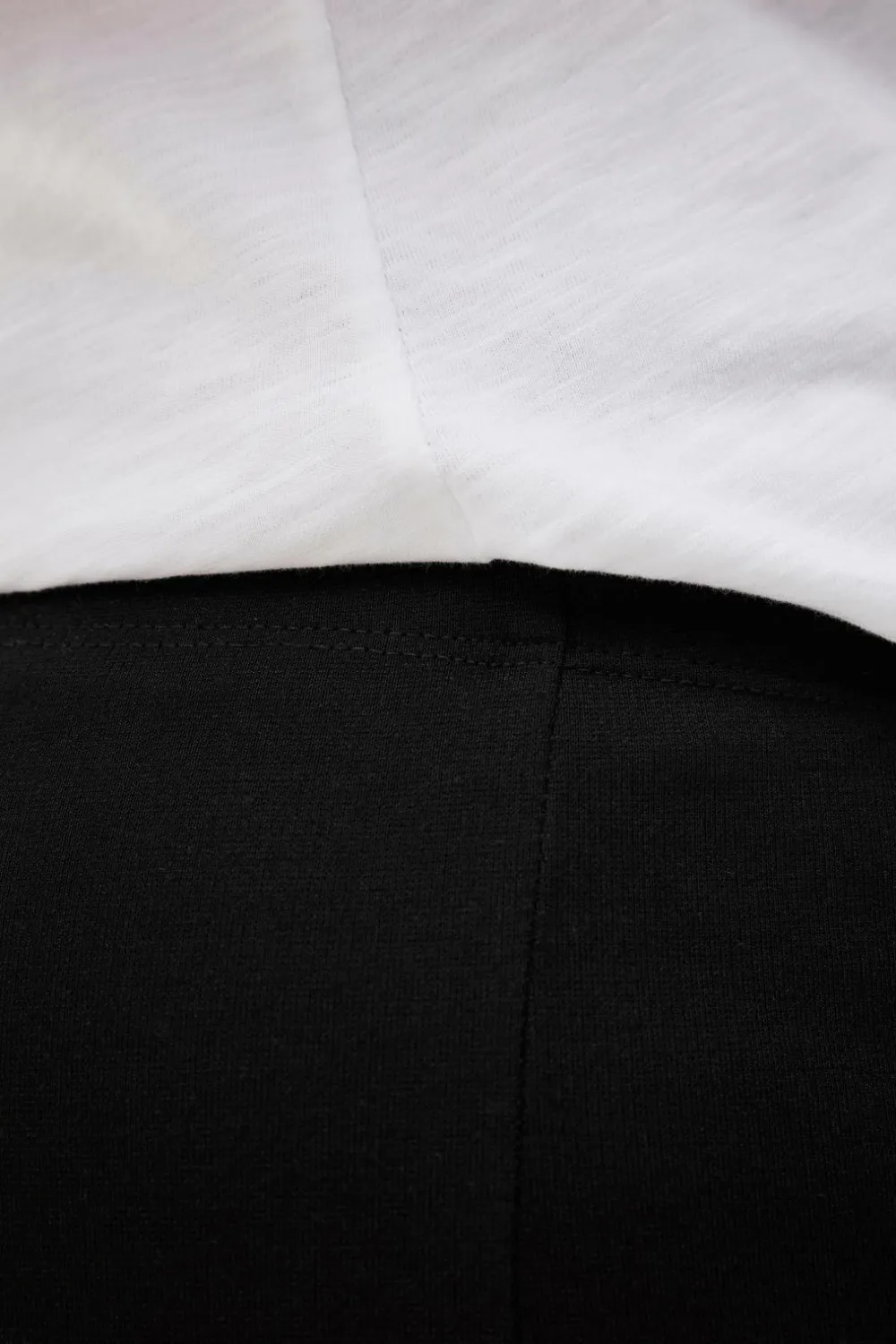 Ellos Plus collection Kraftige leggings med bootcut Sort Discount