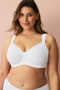 Ellos Bh'Er>Plus collection Bh med bøjler Minimizer Cilla Hvid