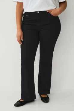 Ellos Plus collection Bootcut jeans Sort Hot
