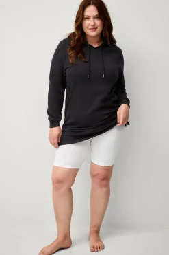 Ellos Plus collection Korte cykelshorts med høj talje Hvid