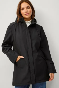 Ellos Jakker & Frakker>Plus collection Softshelljakke Sort