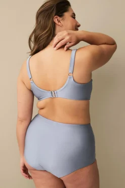 Ellos Plus collection Maxi Bikinitrusse med formende effekt Blå Discount