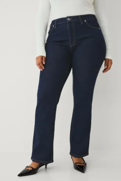 Ellos Jeans>Plus collection Bootcut jeans Rinse